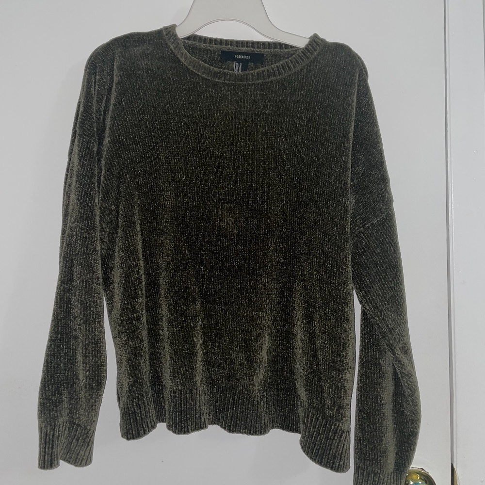 Green Soft Sweater